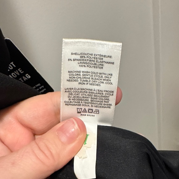 🆕 Express Black V-Neck Mini Dress. XL. NWT!💥💥 - Picture 7 of 7